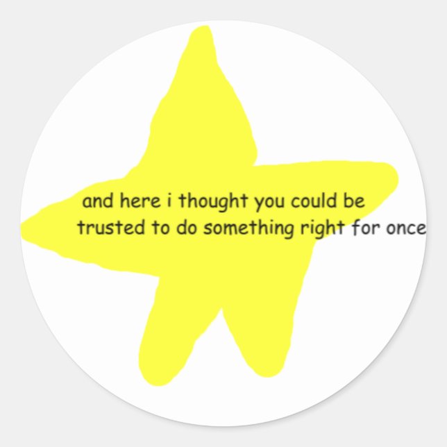 You Tried Stickers (Front)