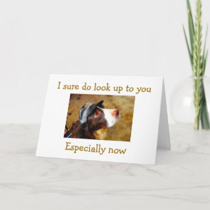 YOU TURNED "40" LOOK UP TO YOU CARD