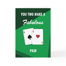"You two make a fabulous pair" Vegas Poker Hand