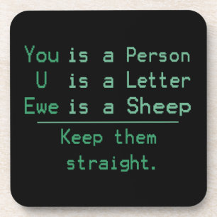 YOU U EWE COASTER