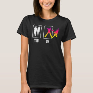 You Us Ballroom Dancer Dancing Pair Couple Swing D T-Shirt