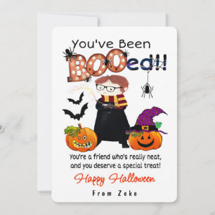 You’ve Been “BOOed”-Personalised Halloween card