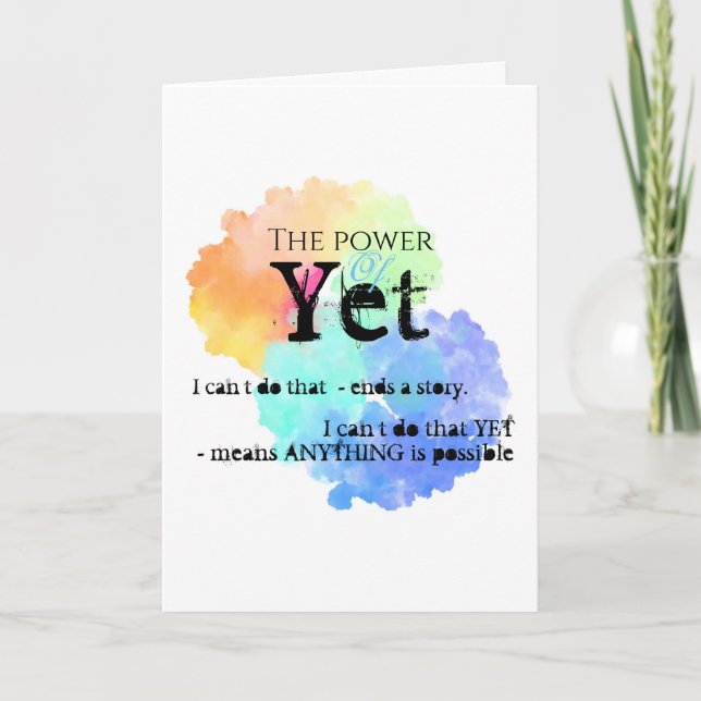 You’ve got this, encouragement card (Front)