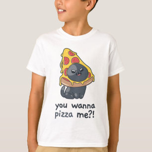 You wanna Pizza me cat meme food  T-Shirt