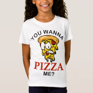 You wanna pizza me mad slice funny pizza for men w T-Shirt