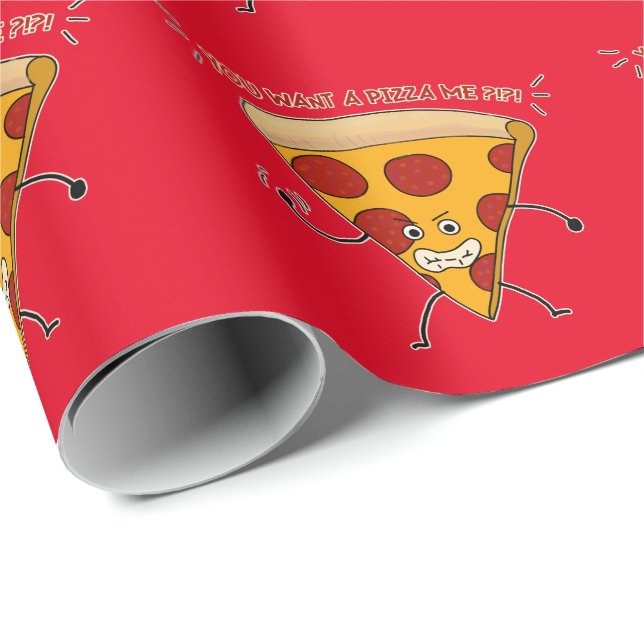 You Want a Pizza Me?!?! Wrapping Paper (Roll Corner)