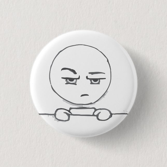 You want me to what? @frenchtoastly 3 cm round badge (Front)
