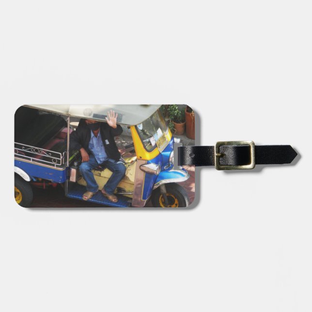You want TAXI TUK-TUK? Luggage Tag (Front Horizontal)