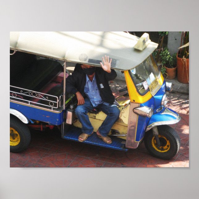 You want TAXI TUK-TUK? Poster (Front)