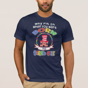 You Were Born To Stand Out Autism Awareness T-Shirt
