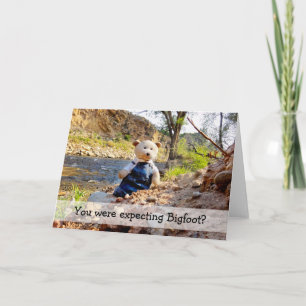 YOU WERE EXPECTING BIGFOOT? 3 ANNOUNCEMENT