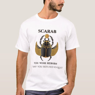 You Were Reborn The Day You Refused To Quit · Sacr T-Shirt