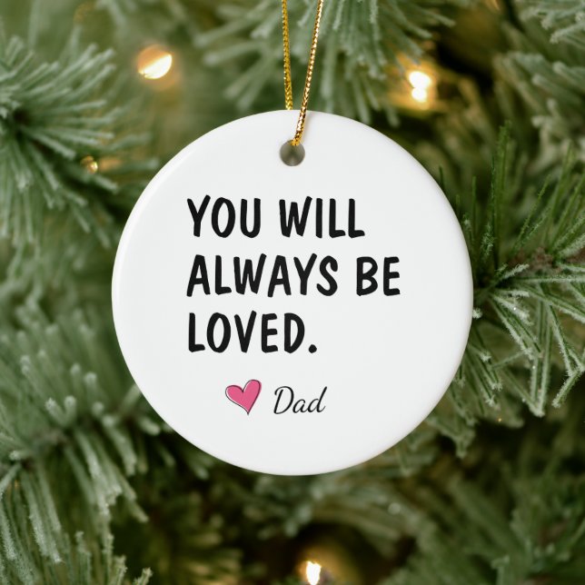 You Will Always Be Loved Daughter Gift Ceramic Tree Decoration (Tree)