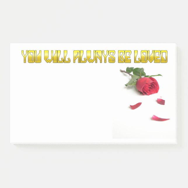 You Will Always Be Loved Post-it Notes (Front)