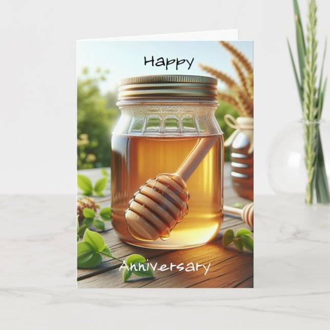 You Will Always Be My Honey Anniversary Card (Front)