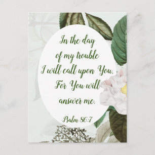 You will Answer Inspirational Quote Postcard