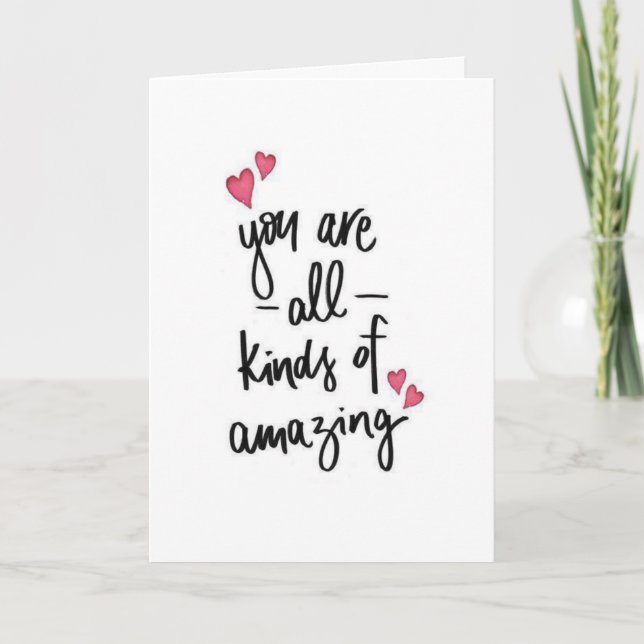 ****YOU WILL BE MISSED**** CARD (Front)