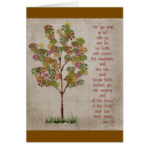 You will go out with Joy Isaiah 55 verse