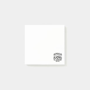 You Will Have Joy and Gladness Inspirational Quote Post-it Notes