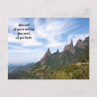 You will if you're willing postcards