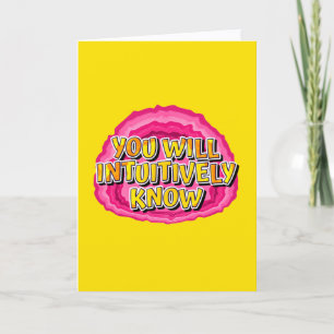 You Will Intuitively Know   AA Recovery Prayer Card