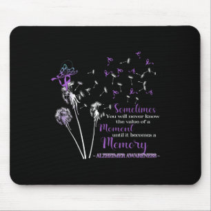 You Will Never Know Alzheimerheimer Awareness Mouse Mat