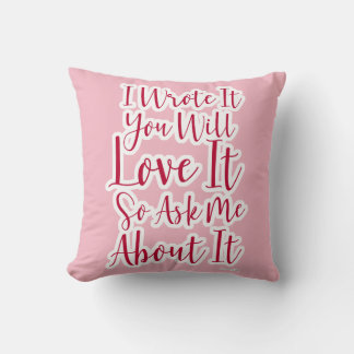 You Will Totally Love This Book Cushion