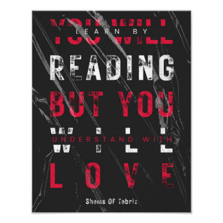 you will understand with love inspirational quote photo print