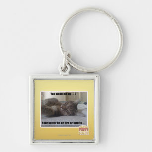 You woke me up key ring