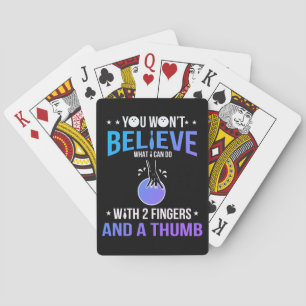 You Won't Believe What I Can Do. Bowling Playing Cards