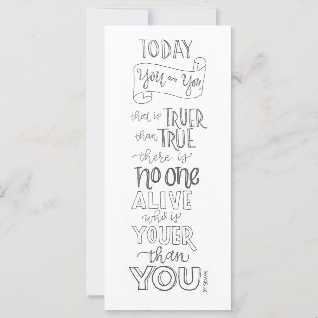 Youer Than You (Front)