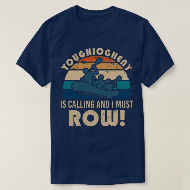 Youghiogheny rafting  T-Shirt (Design Front)