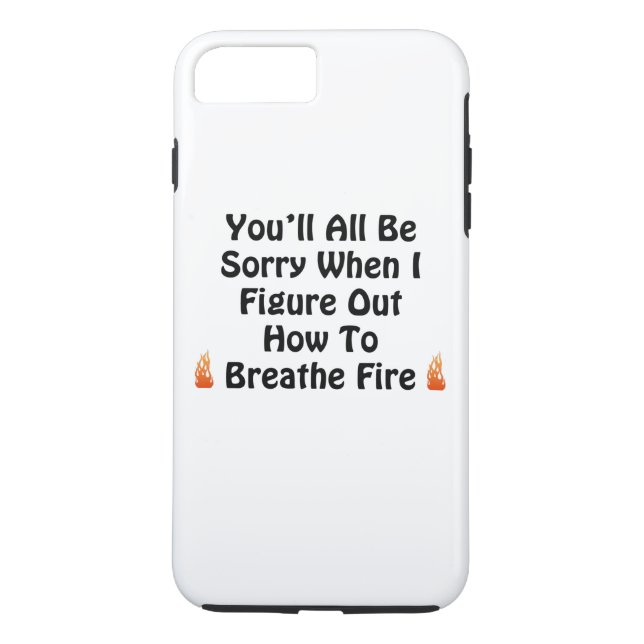 You'll All Be Sorry Case-Mate iPhone Case (Back)