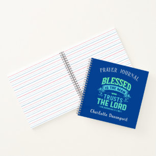 You'll be blessed custom notebook