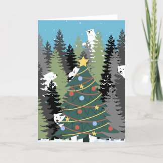 You'll Bearly Know they are there... Christmas Holiday Card
