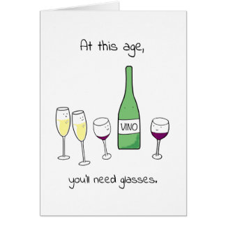 You'll need glasses.