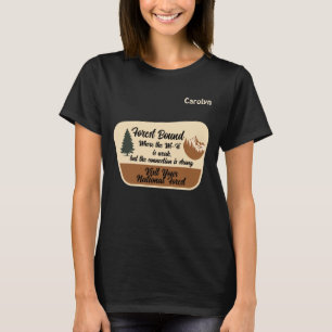 "You'll Never Know Unless You Go"  Custom Women's T-Shirt