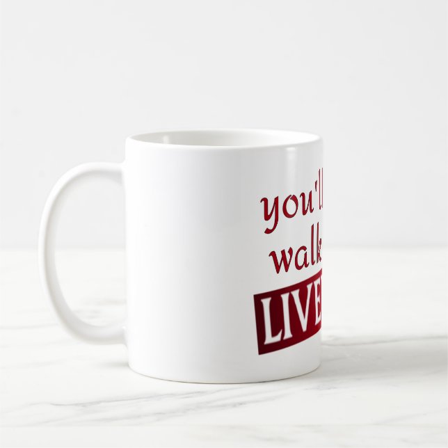 you'll never walk alone Liverpool Coffee Mug (Left)
