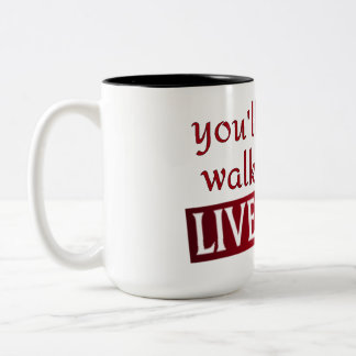 you'll never walk alone Liverpool Two-Tone Coffee Mug