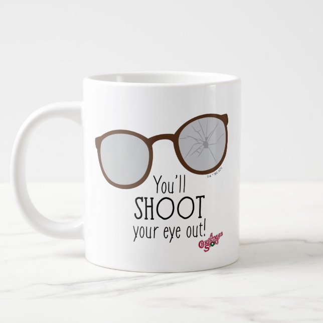You'll Shoot Your Eye Out! Large Coffee Mug (Left)