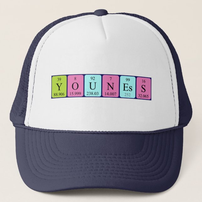 Youness periodic table name hat (Front)