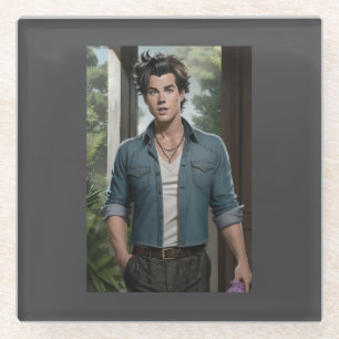 Young Ace  Glass Coaster