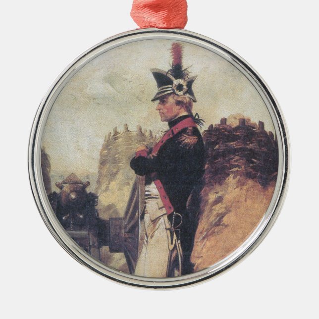Young Alexander Hamilton ornament (Front)