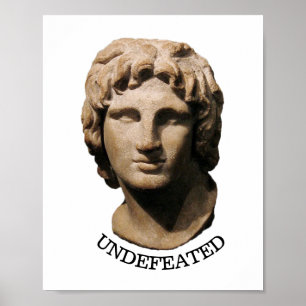 Young Alexander the Great - Undefeated Poster