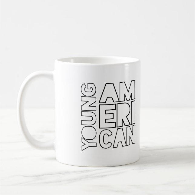 Young American Coffee Mug (Left)