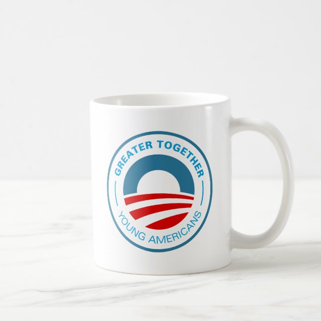 Young Americans for Obama Coffee Mug (Right)