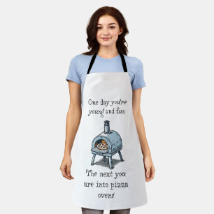 Young and Fun Pizza Oven Apron
