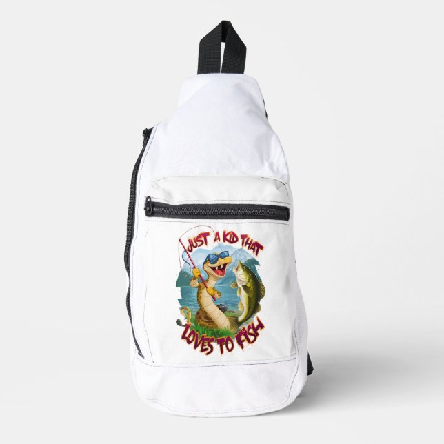 Young Anglers Spirit Sling Bag (Front)