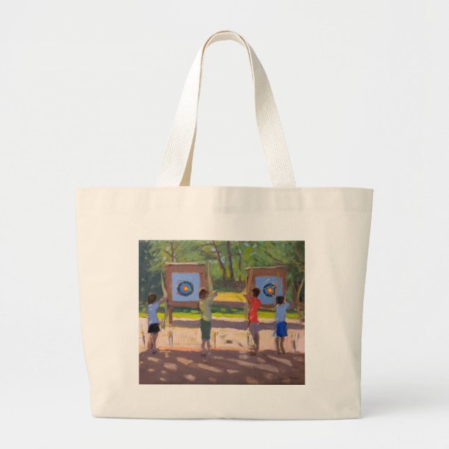 Young Archers 2012 Large Tote Bag (Front)