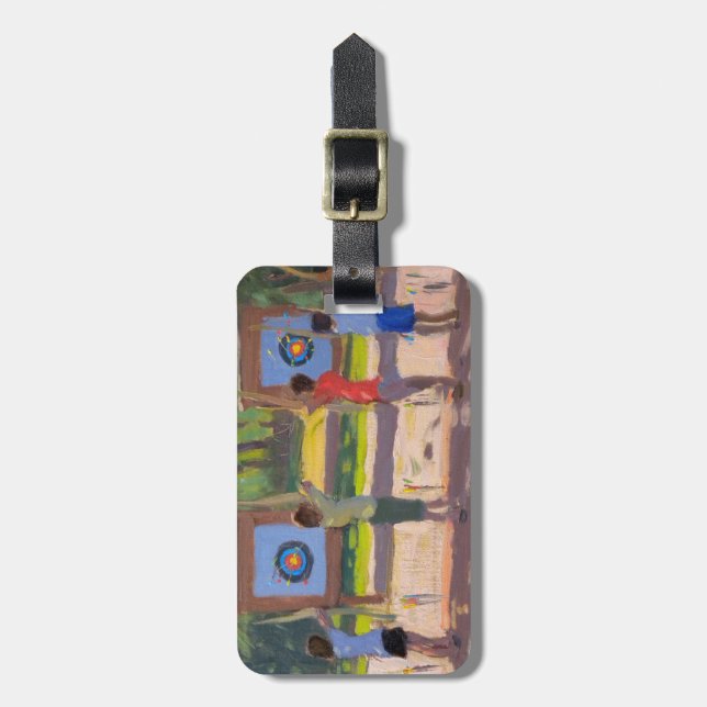 Young Archers 2012 Luggage Tag (Front Vertical)